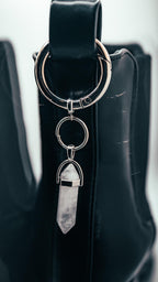 Clear Quartz Boot Charms