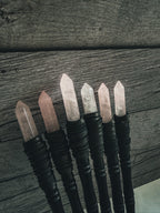 ROSE QUARTZ HAIR STICKS